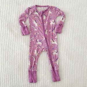 Little Sleepies Unicorn Zippy in 0-3 month